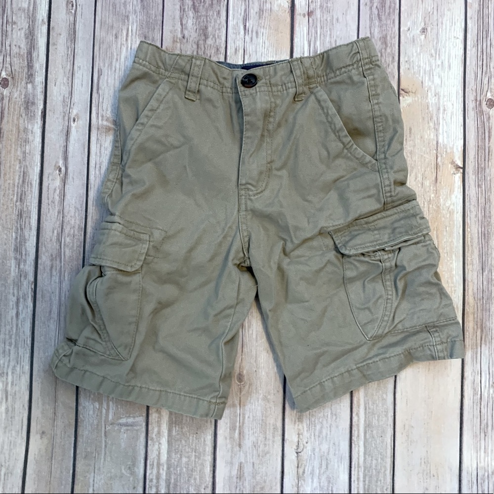 Boys Cherokee khaki cargo shorts